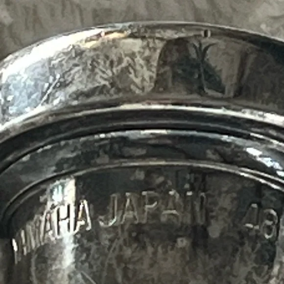 Yamaha Silver Trombone Mouthpiece - Picture 4 of 8